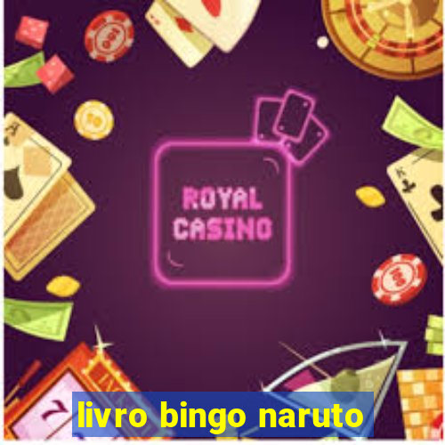 livro bingo naruto